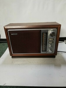 管15(通電受信音出し確認、中古現状、即発送)SONY ICF-9740 FM/AM 2BAND RADIO