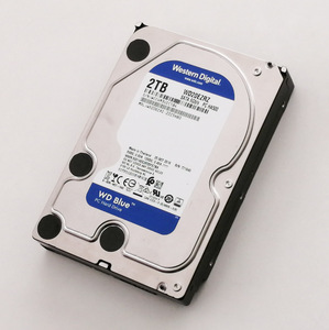 【動作確認済】Western Digital　2TB内蔵ハードディスク　WD20EZRZ　WD Blueシリーズ　SATA 60Gb/s PC HA 500　HDD　ウエスタンデジタル