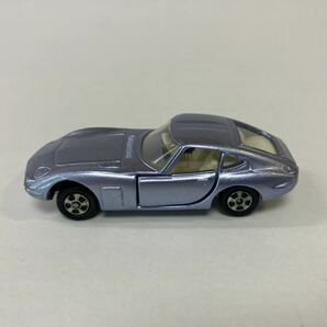 トミカ ミニカー No5 トヨタ2000GT（銀）1Aホイール 色指定箱付きの画像3