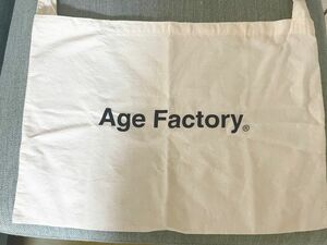 Age factory トートバッグ　