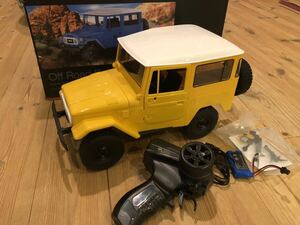 WPL Japan c34 イエロー 4WD クローラー 中古品