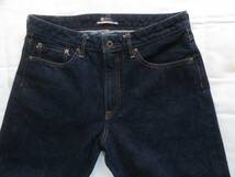 美品 JAPAN BLUE JEANS NO.J401 CIRCLE デニム クラシック ストレート サイズ32 ジャパンブルー 日本製 アメリカ綿 赤耳 セルヴィッチ_画像6