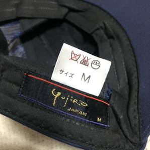 貴重 未使用タグ付き 日本製 石原裕次郎記念館 Yujiro/裕次郎 Bass Cap/一部メッシュ使い バス キャップ ネイビー Mの画像8