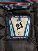 美品 中国製 MARTINI Racing PORSCHE/マルティニ レーシング ポルシェ 中綿入り ブルゾン/レーシングジャケット 赤 EU-S_画像6