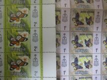 大量 外国切手 切手アルバム 切手シート バラ マレーシア ヨーロッパ 中国 アジア アメリカ 使用済み切手含む 色々700点以上まとめて_画像9