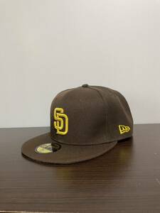 NEW ERA ニューエラキャップ MLB 59FIFTY (7-1/2) 59.6CM SANDIEGO PADRES サンディエゴ パドレス帽子
