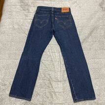 3C【着少】LEVIS リーバイス プレミアム PREMIUM 52496-0004 ビッグE デニム ジーンズ ジーパン パンツ 32 レア STRAIGHT ストレート 格安_画像2