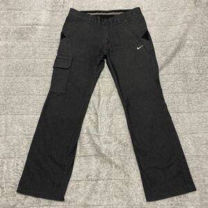 3C NIKE GOLF Nike Golf стрейч 31 брюки слаксы ( АО ) Nike Japan дешевый чёрный черный 