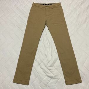 9B EDWIN エドウィン EXK032 ストレッチ チノパンツ SLIM スリム STRAIGHT ストレート 29 格安