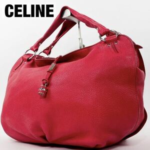 【極美品】CELINE セリーヌ Bittersweet レザー バッグ 赤