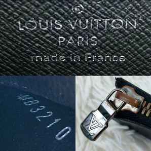 美品 ルイヴィトン LOUIS VUITTON ポルトモネ ジュール モノグラム エクリプス M63536 ミニ財布 小銭入れ コインケース レザー ブラック 黒の画像7