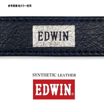 58LBR 茶 ブラウン エドウイン EDWIN 伸びる ストレッチ ベルト 父の日_画像5