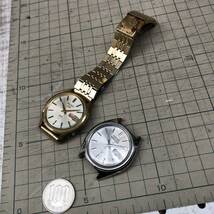 稼働品 SEIKO 機械式 2個 ★ SEIKO 5ACTUS 21J セイコー アクタス 21石 7019-8010、SEIKO 5 DX 27J セイコー 27石 5139-7020 メンズ 腕時計_画像4