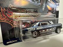 ホットウィール Hot Wheels DRAG STRIP DEMONS '66 SUPER NOVA LARRY WOOD MOON EYES ドラッグ シェビー スーパーノヴァ シボレー _画像4