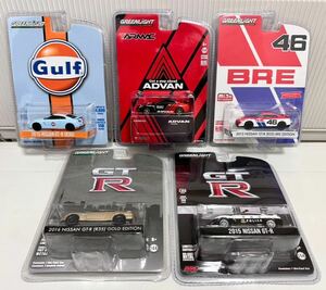 greenlight グリーンライト TARMAC 日産 GT-R BRE ADVAN Gulf POLICE mijo exclusives M&J TOYS 限定 ダブルネーム レア 検 hotwheels