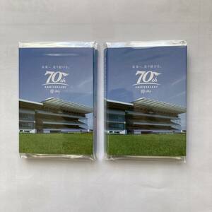 JRA70周年 メモ帳　2個セット中京競馬場