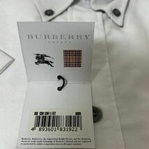 【新品】BURBERRY LONDON バーバリーロンドン　メンズ　半袖　シャツ　ホワイト Ｌサイズ_画像3