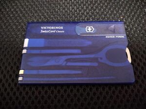 VICTORINOX　スイスカードクラシック　ブルー