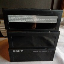 ソニー SONY CD CHANGER CDX-656 マガジン 3個 純正 バス コード セット 旧車 平成レトロ ネオクラシック CDチェンジャー _画像2