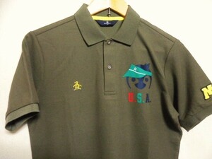 0 beautiful goods Munsingwear wear with logo print badge polo-shirt size M0