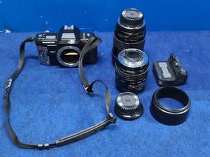 Olympus Film Camera OM707 Sigma Zoom AF Lens с 2 случаями (3954)