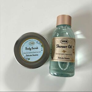 サボン SABON ボディスクラブ ジャスミン シャワーオイル