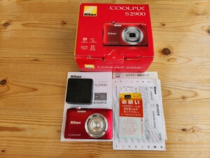 ニコン Nikon COOLPIX Style S2900 n デジタルカメラ 充電USBケーブル紛失