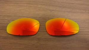 処分価格！！！★オークリー ジュリエット用 カスタム偏光レンズ FIRE RED Color Polarized 新品 OAKLEY JULIET 