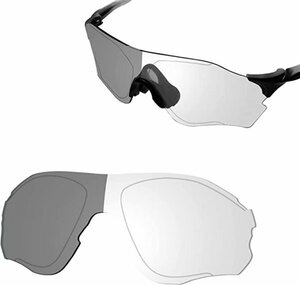 3セット限り超処分価格！！★ オークリー EVゼロ パス用 カスタム調光レンズ　EVZero Path　Ecripse Grey Photochromic