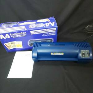 ◎エヌエムアイ◎A4 Laminator K14-4004 ラミネーター カードサイズからA4サイズまで 最大230mm幅 即発送