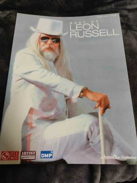 レオン・ラッセル　楽譜ピアノ　ヴォーカル　ギターコード　PVG 洋書　送料無料　かんたん決済　leon russell