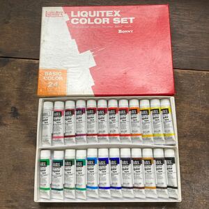 未使用 Liquitex リキテックス Bonny BASIC COLOR 24色 200ml 伝統色セット