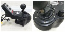 1202【ジャンク】 Logicool ロジクール G25 Racing Wheel E-UP15 ハンドル コントローラー ペダル シフトレバー セット_画像7