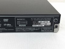 1203 SONY ソニー BDZ-ZW1000 ブルーレイディスクレコーダー 2017年製 HDD内蔵1TB BD/DVD B-CASカードなし リモコン付き_画像5