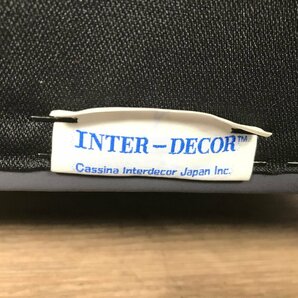 ★1203 Cassina カッシーナ INTER-DECOR インターデコール ダイニングチェア 2客セット 椅子 イス ①の画像7