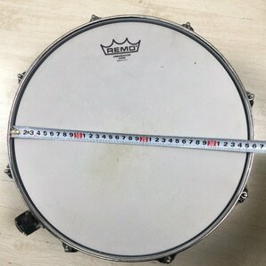 1203【ジャンク】 TAMA タマ スネアドラム SOUL TOUL そうる透モデル 14x5.5 スティールシェルの画像2