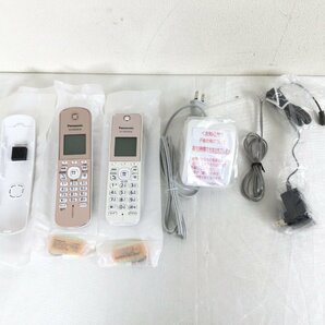 1203 【未使用】Panasonic パナソニック VE-GZX11DL-W コードレス 電話機 固定電話 パールホワイトの画像2