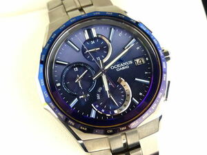 【584】 極美品 CASIO カシオ OCEANUS オシアナス マンタ OCW-S5000AP-2AJF チタン