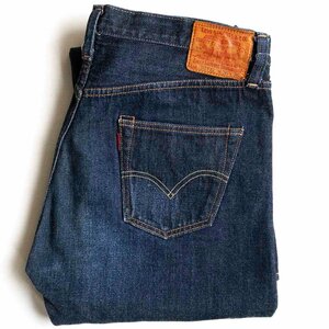 【雰囲気抜群/濃紺】 LEVI'S VINTAGE CLOTHING【 47501 / 501XX BIG E デニムパンツ 】36×36 日本製 インディゴ wxl 2402465