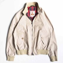 【定番】 BARACUTA 【G9 スウィングトップ ハリントンジャケット】40 バラクータ ナチュラル u2403035_画像1