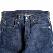 【美品/バレンシア製】 LEVI'S 【 47501 / 501XX ビッグE デニムパンツ 】32×36 インディゴ 555 アメリカ製 2403179_画像4