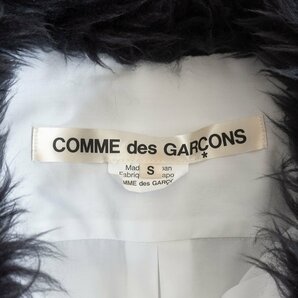 【美品/23AW】COMME des GARCONS 【 ファーカラー シャツワンピース】S 丸襟 ビッグカラー コムデギャルソン 2403281の画像4