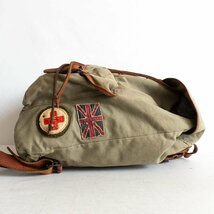 【美品】 POLO RALPH LAUREN 【キャンバス×レザー リュック】バッグ BAG ヴィンテージ加工 ポロ ラルフローレン 2403287_画像3