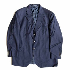 【イタリア製/最高級品】POLO RALPH LAUREN【テーラードジャケット /紺ブレ】 銀牡丹 ポロラルフローレン ブレザー u2403038