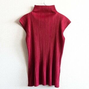 【美品】 ISSEY MIYAKE【プリーツ カットソー】M イッセイミヤケ 2403322