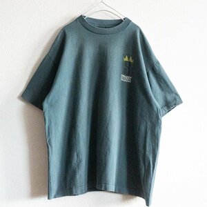 【80s/USA製】STUSSY【Sクラウン Tシャツ】XL ステューシー OLD オールド ビッグシルエット オーバーサイズ 古着 u2403078