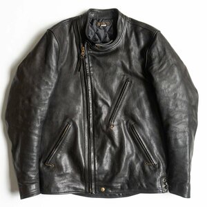 【ビッグサイズ】westride【OAK CANYON LEATHER/ダブルライダースジャケット】42 レザー ウエストライド 2402152