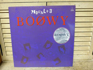 BOOWY(ボウイ)～MORAL+3/デビュー・アルバム、「LP」