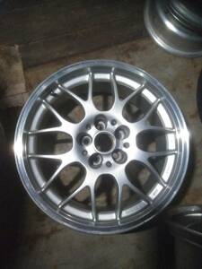 BBS　RG-R　RG R　RGR　RG735　17インチ　PCD100　5H　5穴　7.5J　+35　シルバー