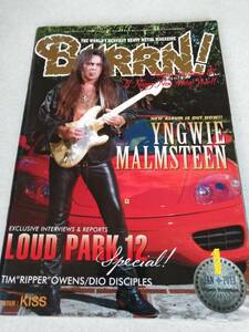 ＠BURRN! 2013年 01月号 [雑誌 バーン イングヴェイ・マルムスティーン YNGWIE MALMSTEEN HM/HR]